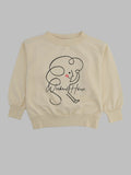 Weekend House Kids Back Logo Sweatshirt