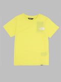 The North Face Teen S/S Simple Dome Tee Sun Yellow