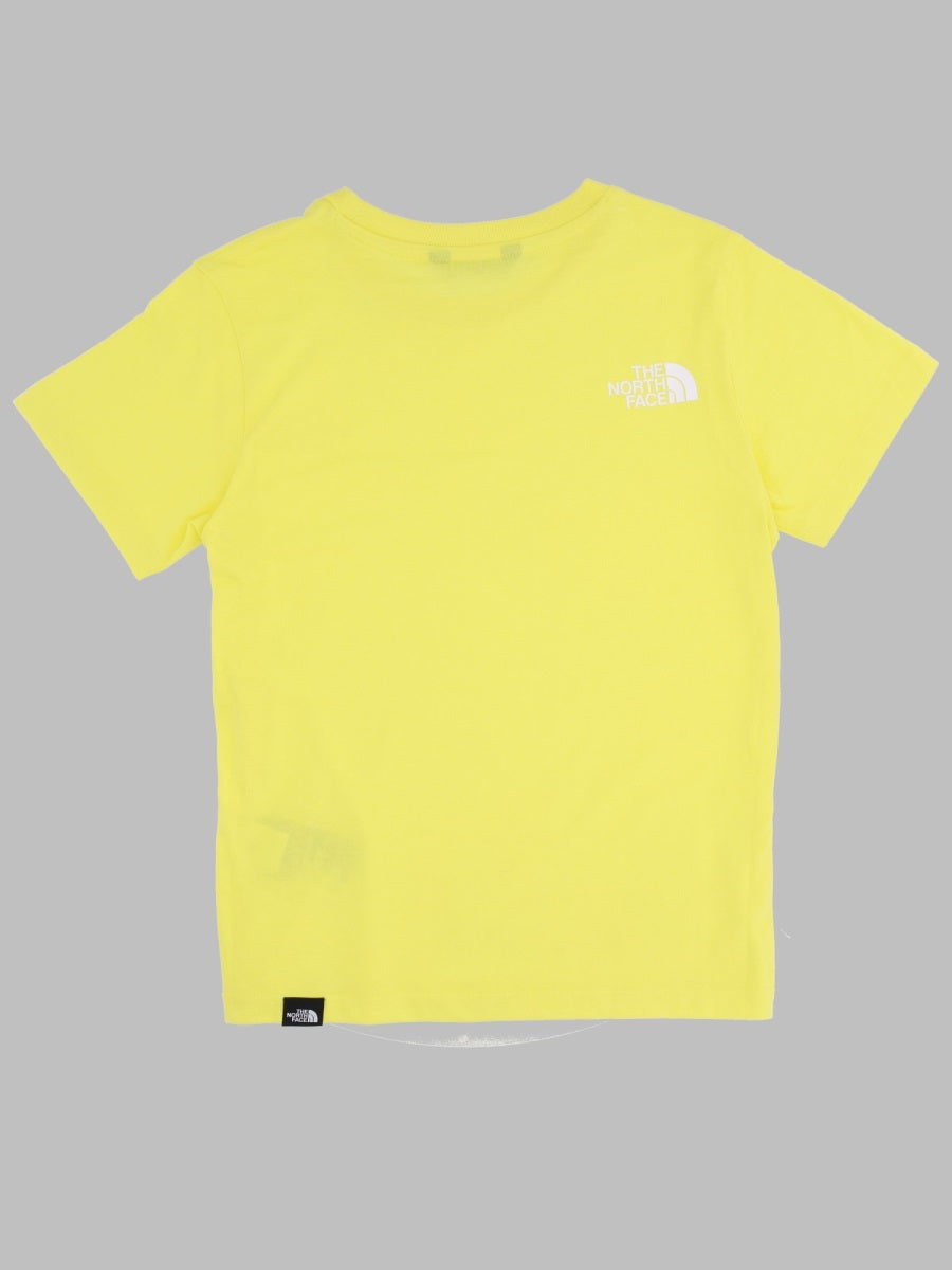The North Face Teen S/S Simple Dome Tee Sun Yellow