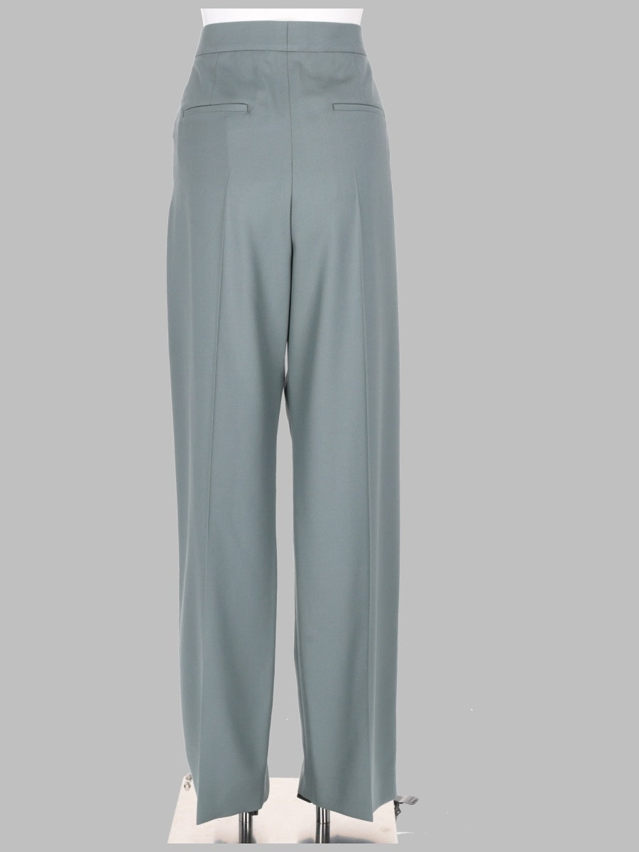 Chloé Pantalone A Sigaretta Sartoriale In Gabardine Di Lana