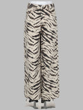 Ganni Jeans Con Stampa Animalier