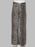 Ganni Jeans Con Stampa Animalier