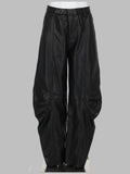 Rotate Pantalone Cargo In Pelle