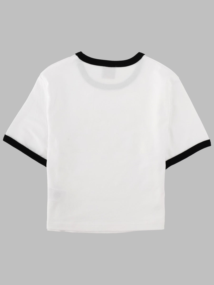 Casablanca T Shirt "Stacked Logo"