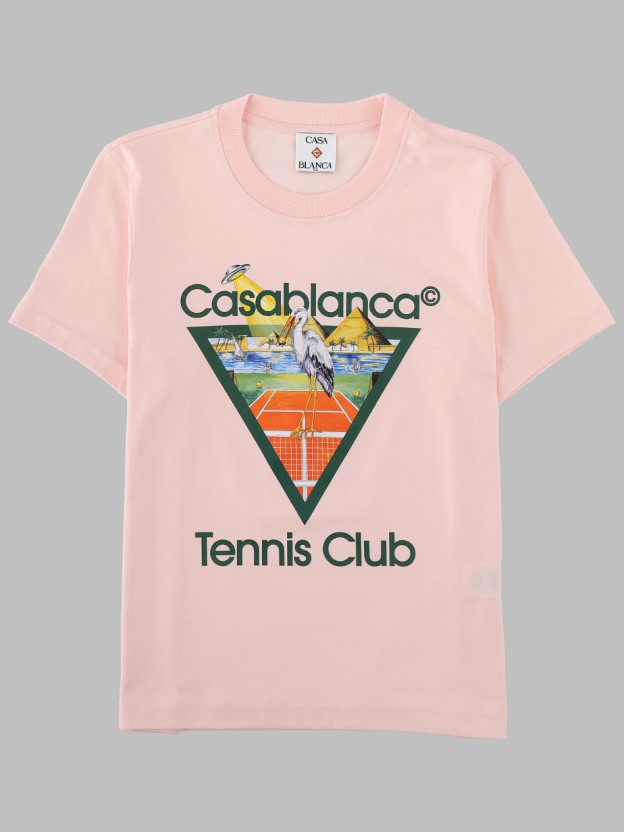 Casablanca T Shirt "Pyramid Abduction"