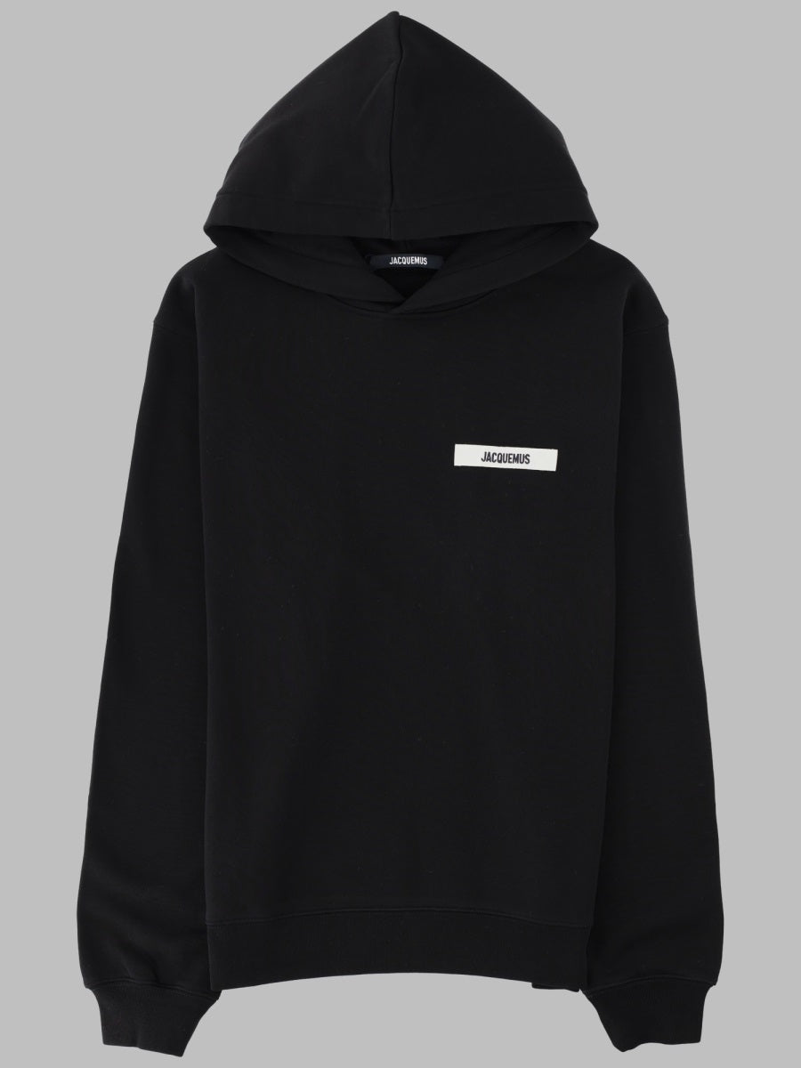 Jacquemus Felpa Con Cappuccio E Logo