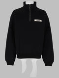 Jacquemus Felpa Con Logo E Zip