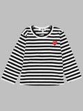 Comme Des Garcons Play Long Sleeve T Shirt