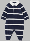 Polo Ralph Lauren Rugby Stripe One
Piece Coverall