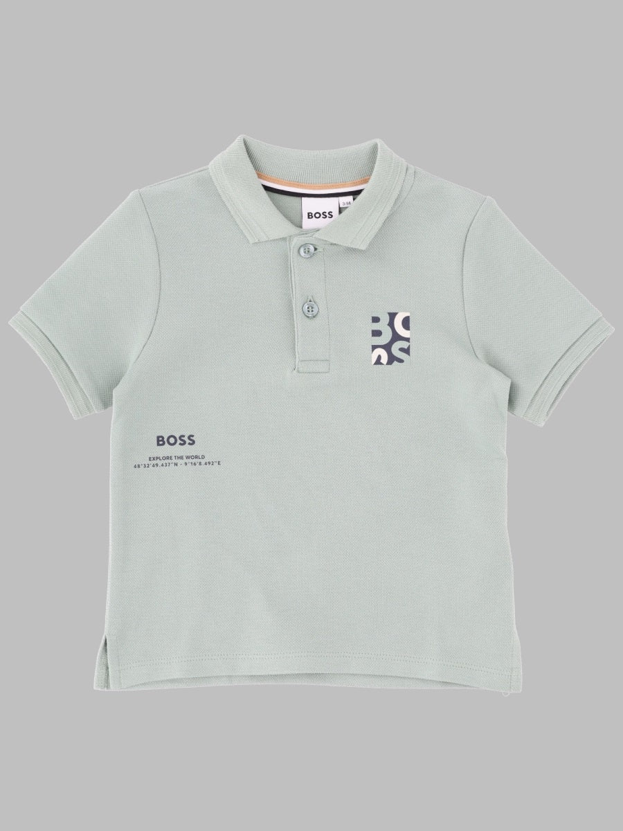 Boss Polo A Maniche Corte