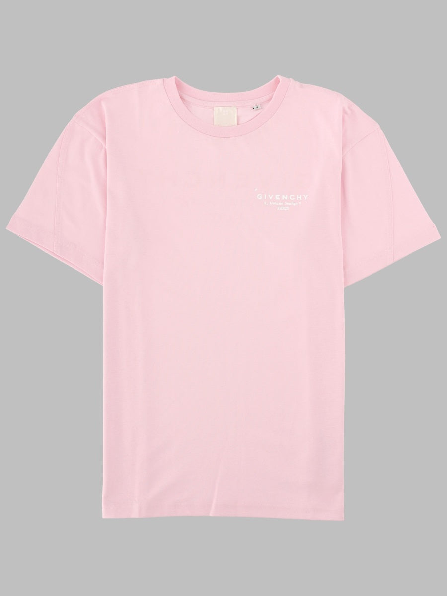Givenchy T Shirt Con Stampa Sul Retro