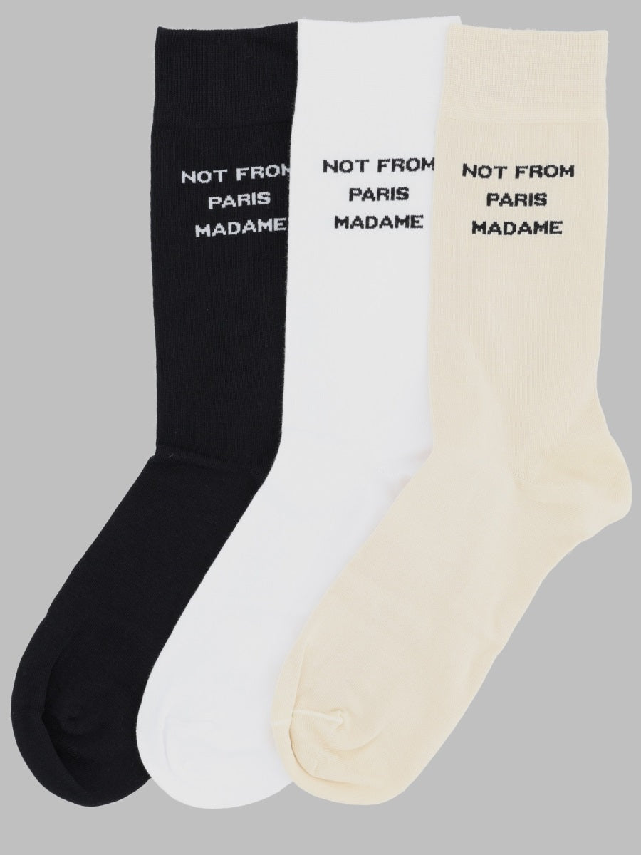 Drôle De Monsieur Confezione Da Tre Calzini
