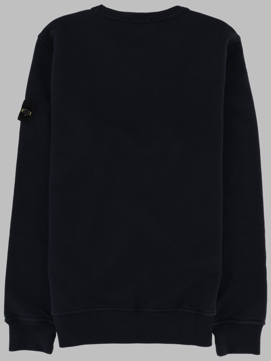 Stone Island Felpa Con Logo "Patch"