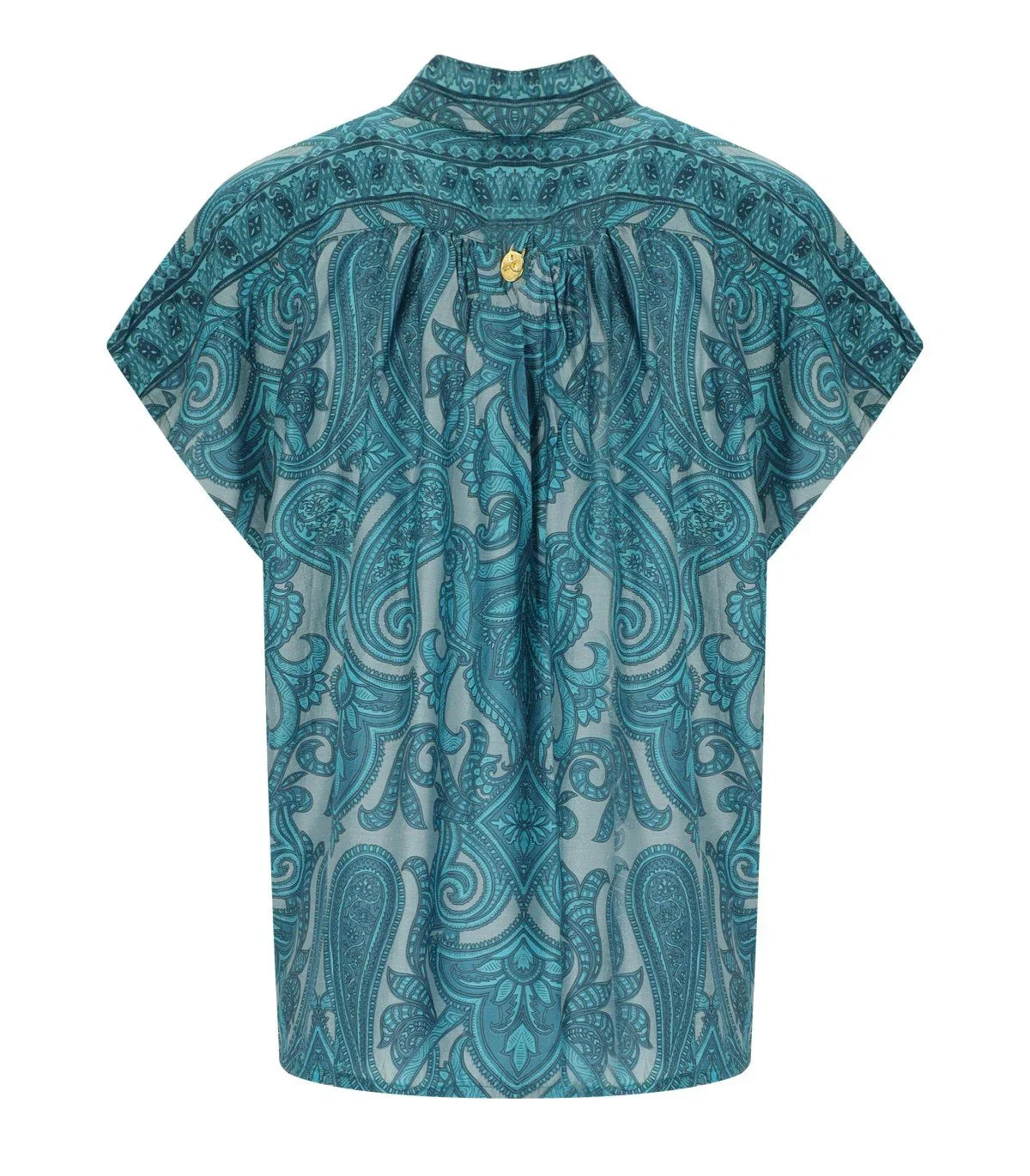 Pahiesa Formentera Light Blue Patterned Shirt