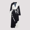 Alberta Ferretti Twill Printed Dress