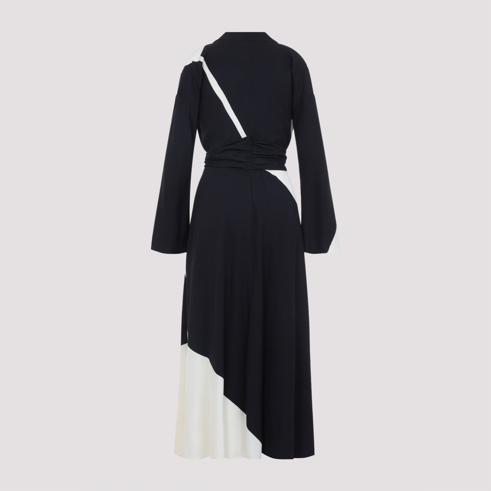 Alberta Ferretti Twill Printed Dress