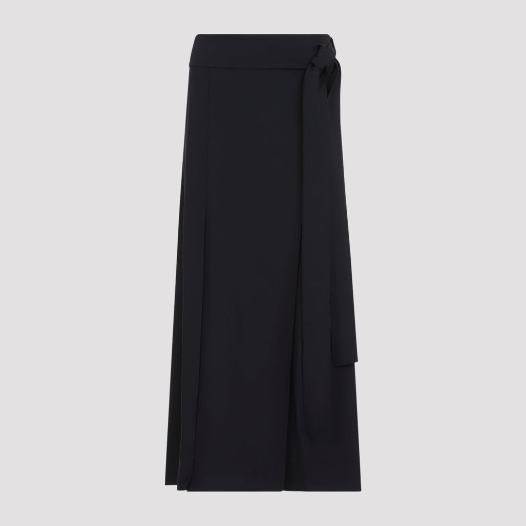 Studio Nicholson Mile Knife Pleat Belted Skirt