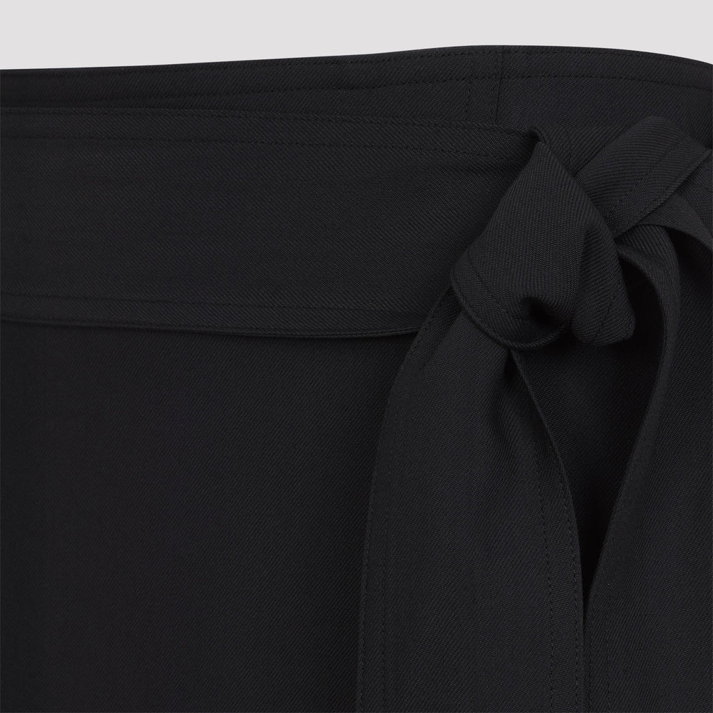 Studio Nicholson Mile Knife Pleat Belted Skirt