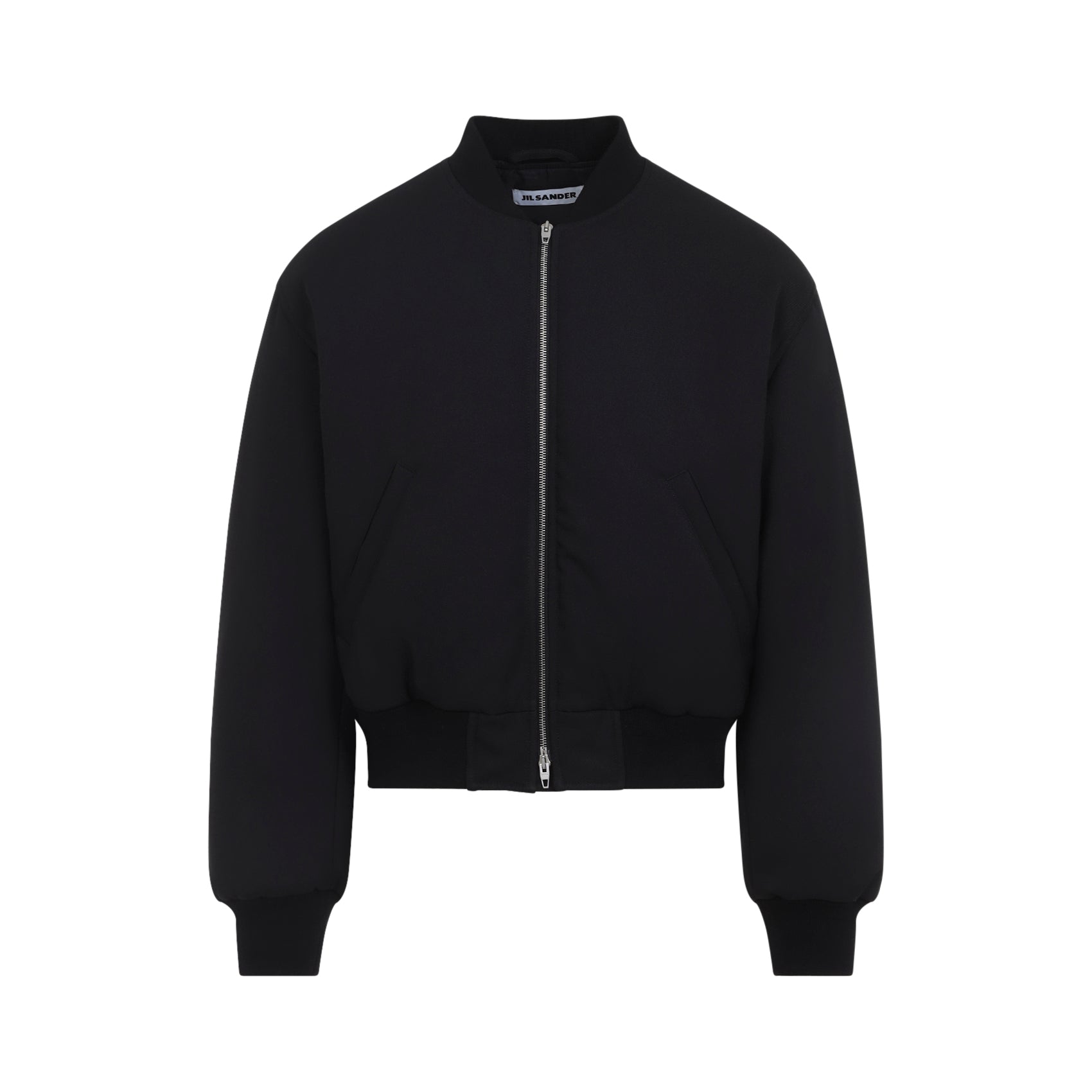 Jil Sander Cropped Bomber Jacket