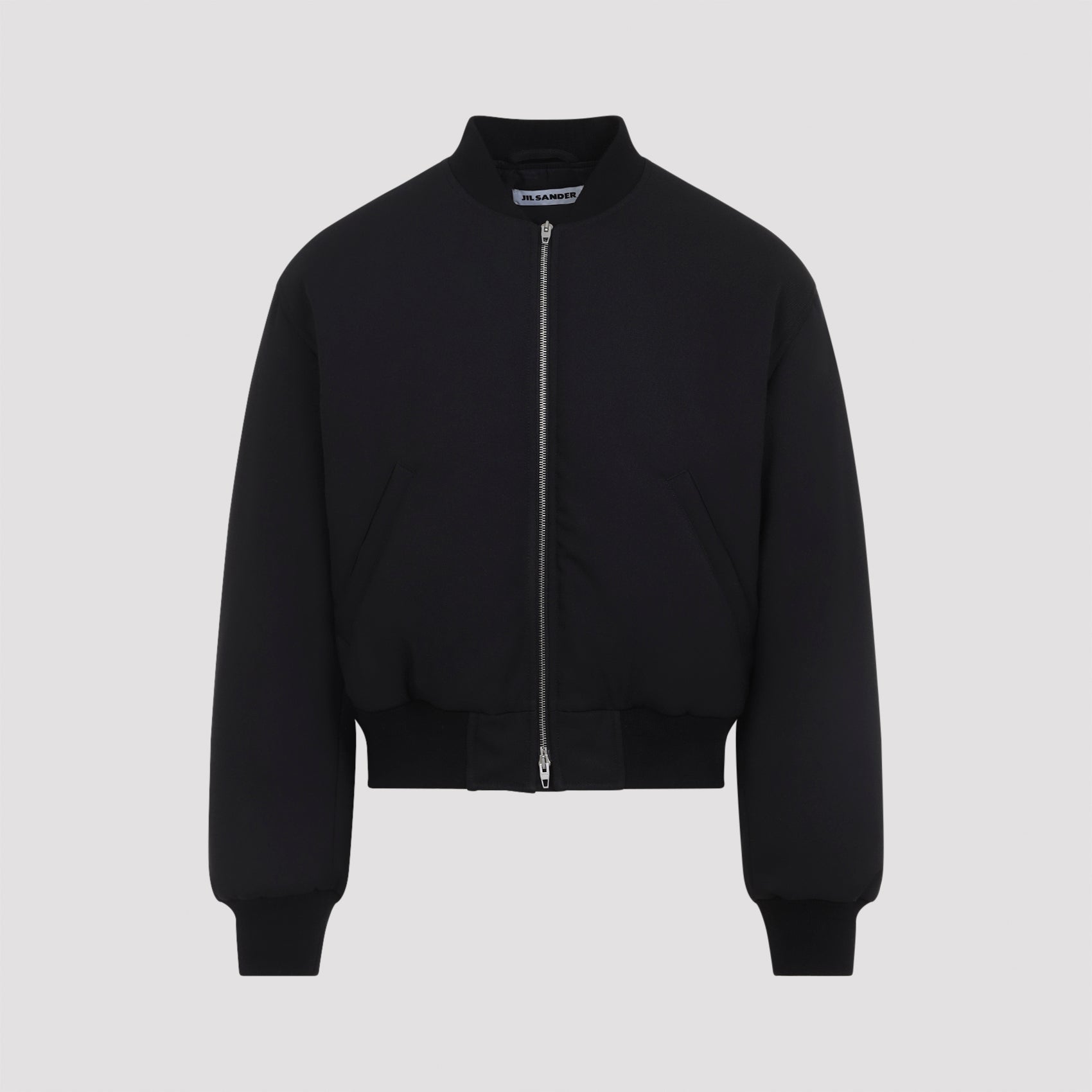 Jil Sander Cropped Bomber Jacket
