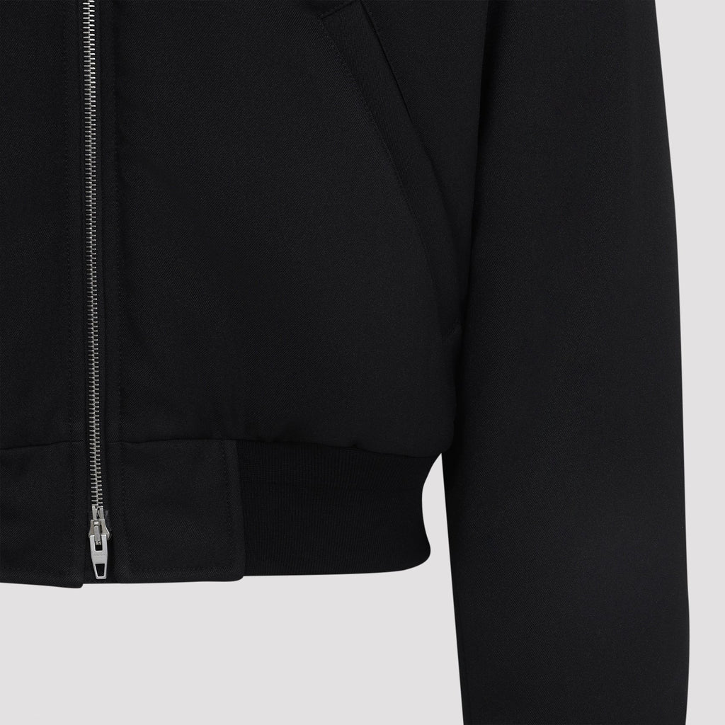 Jil Sander Cropped Bomber Jacket
