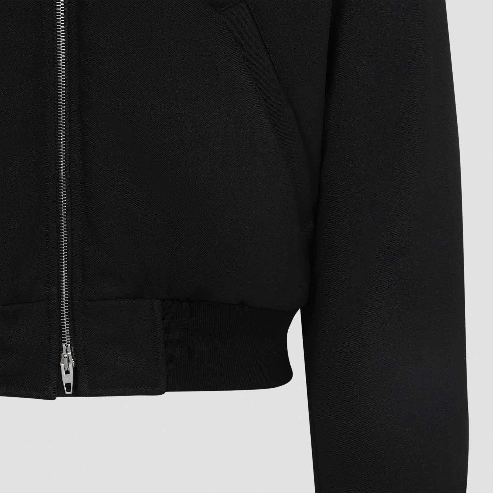 Jil Sander Cropped Bomber Jacket