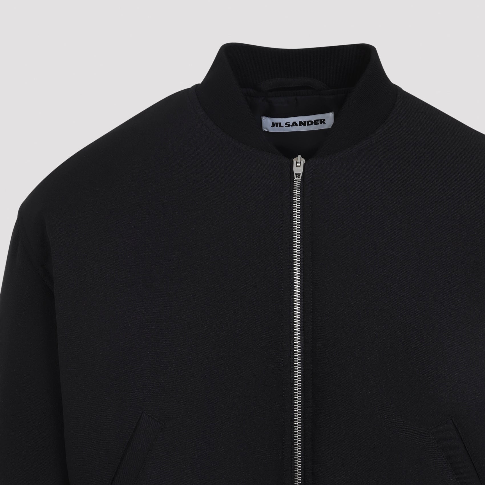 Jil Sander Cropped Bomber Jacket