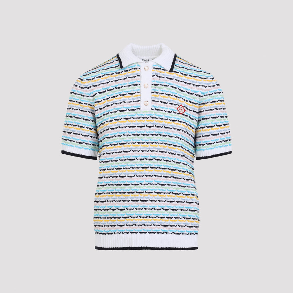 Casablanca Knitted Polo