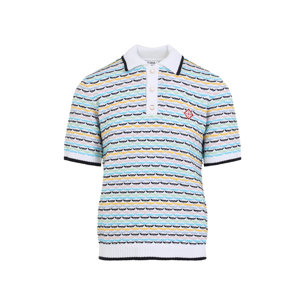 Casablanca Knitted Polo