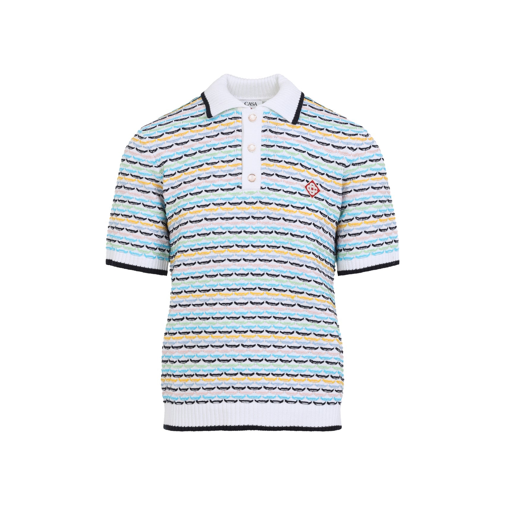 Casablanca Knitted Polo