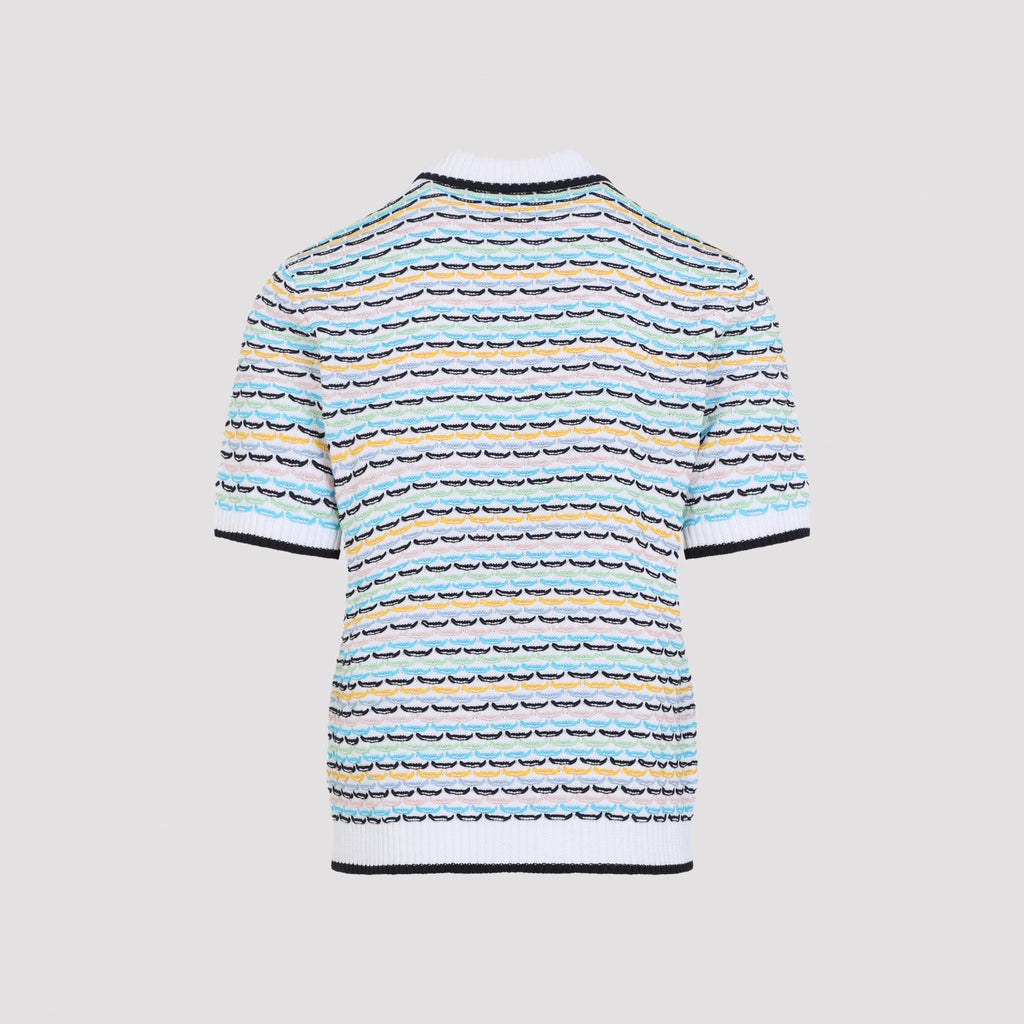Casablanca Knitted Polo