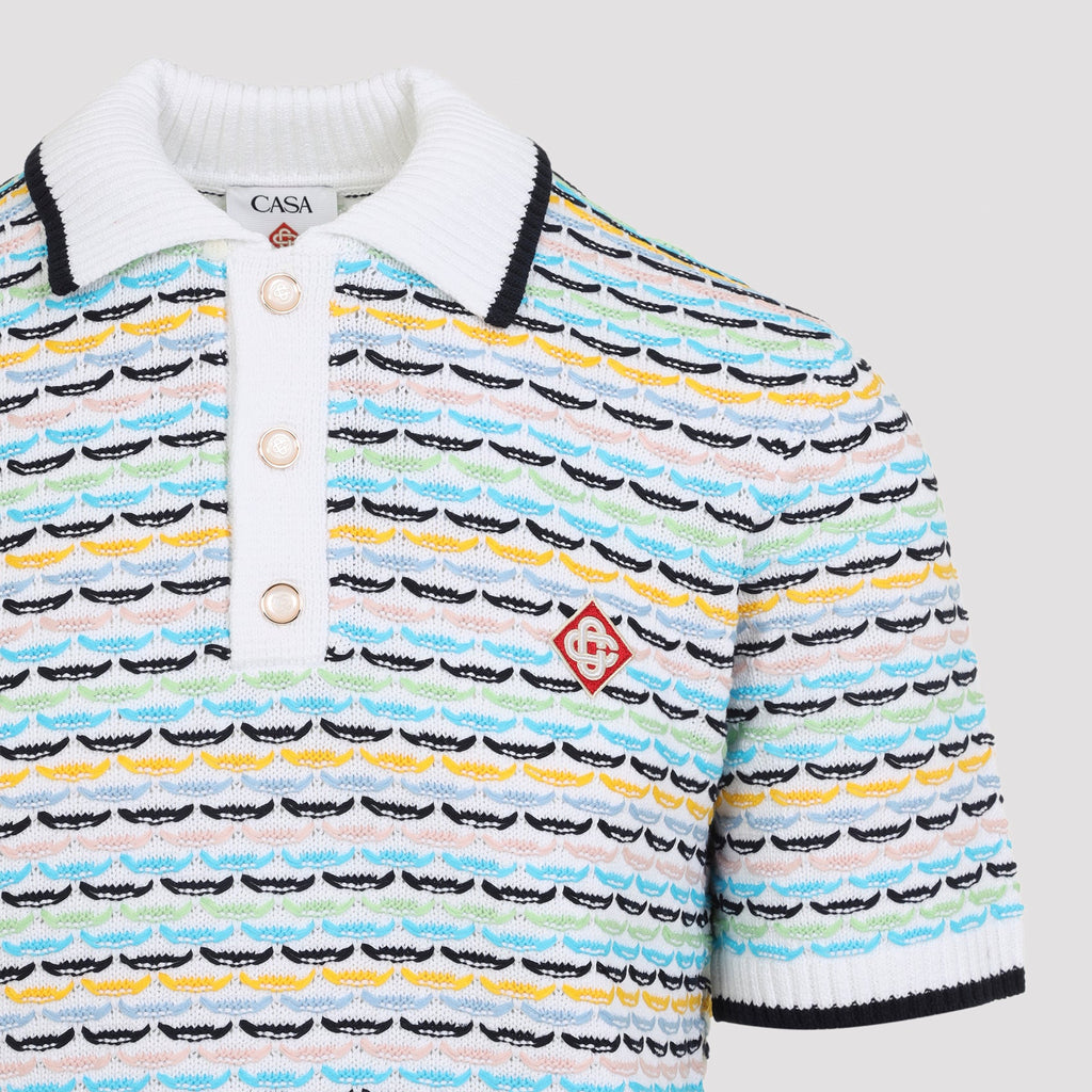 Casablanca Knitted Polo
