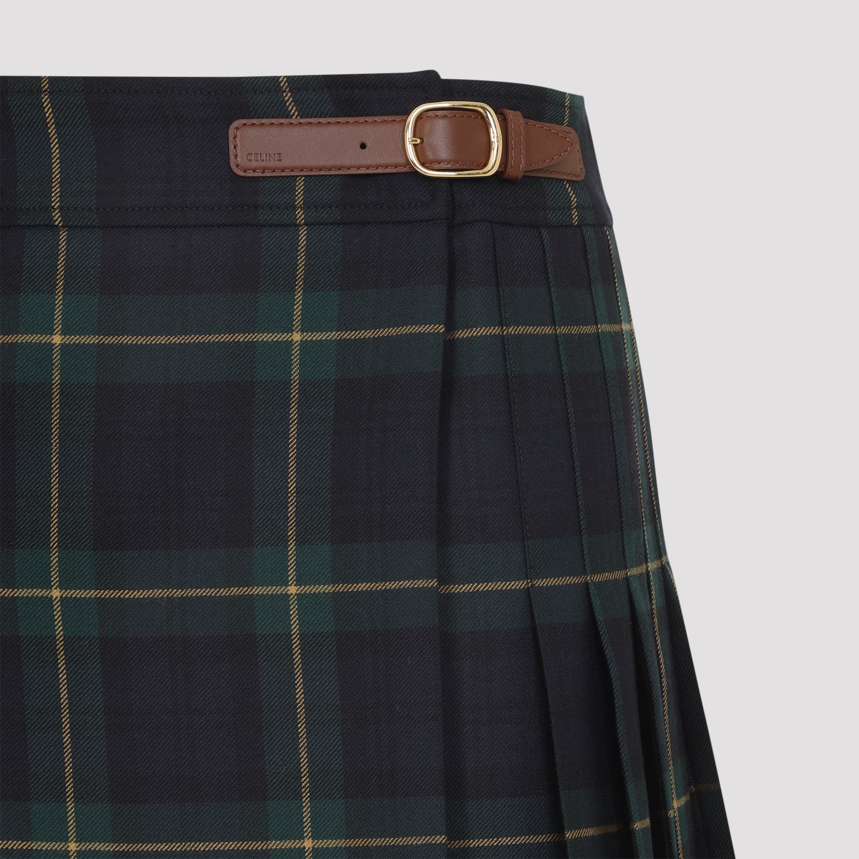 Celine Wool Mini Skirt