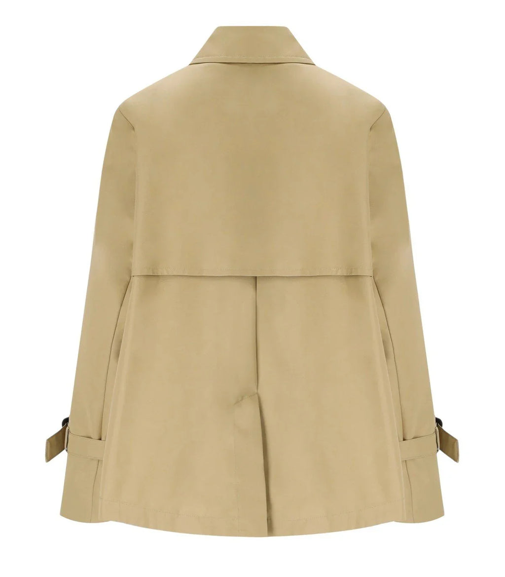 Max Mara Weekend Biglia Beige Shirt Trench Coat