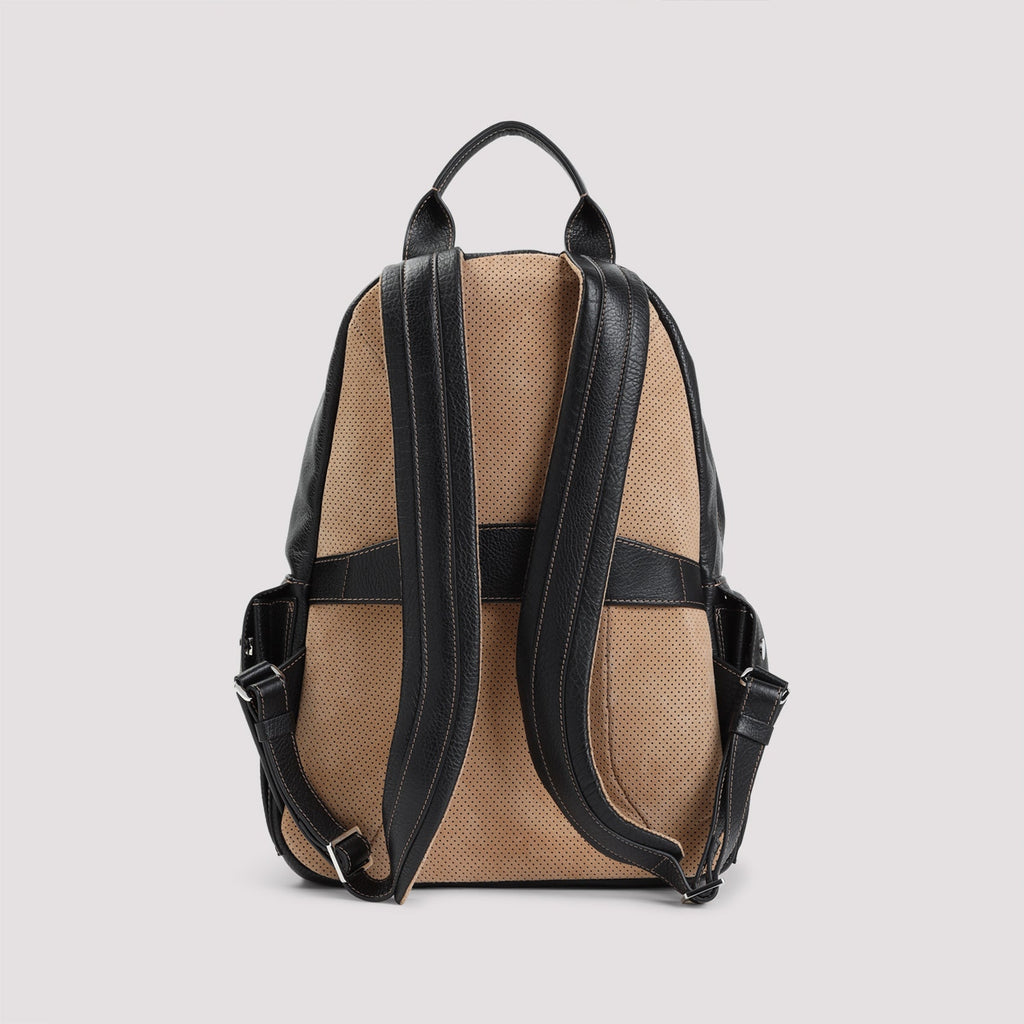 Brunello Cucinelli Grained Leather Backpack