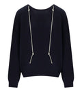 Essentiel Anywerp Navy Blue Pullover