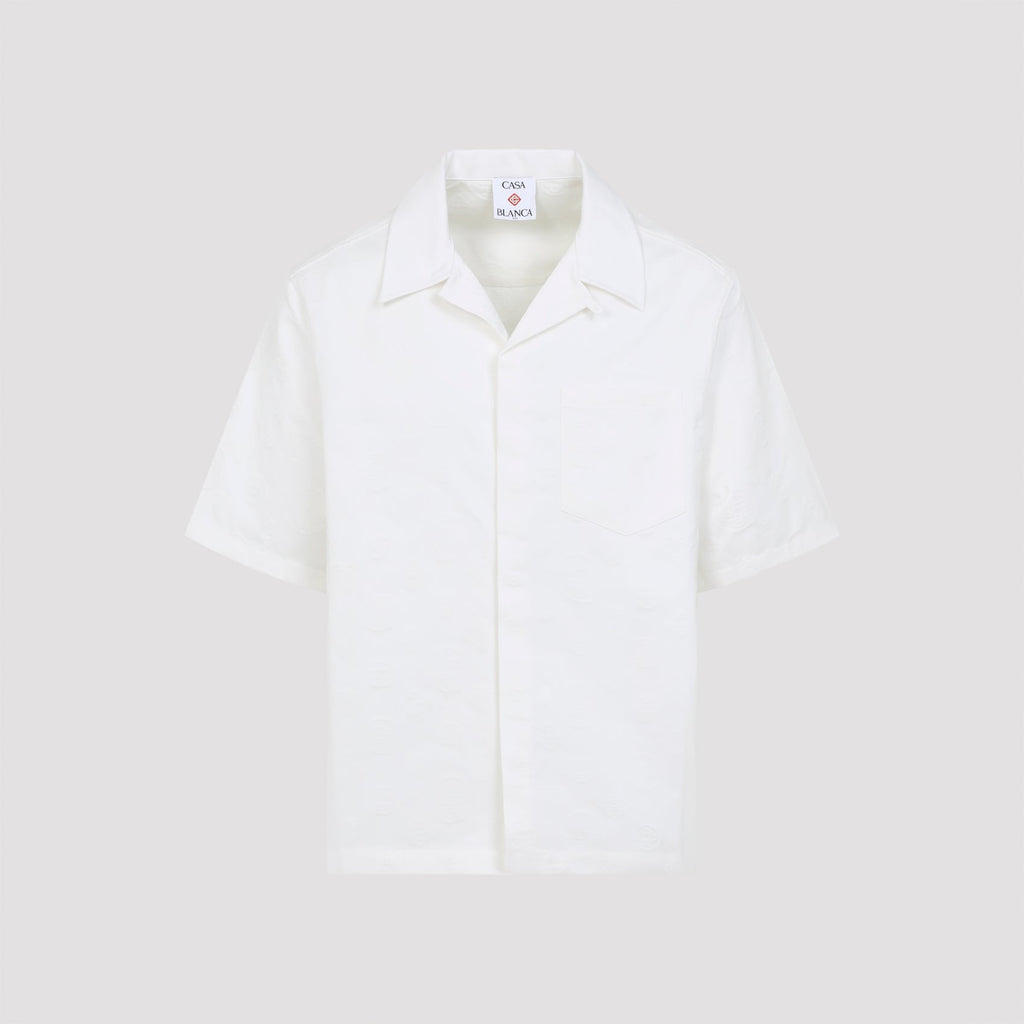 Casablanca Monogram Short Sleeves Shirt