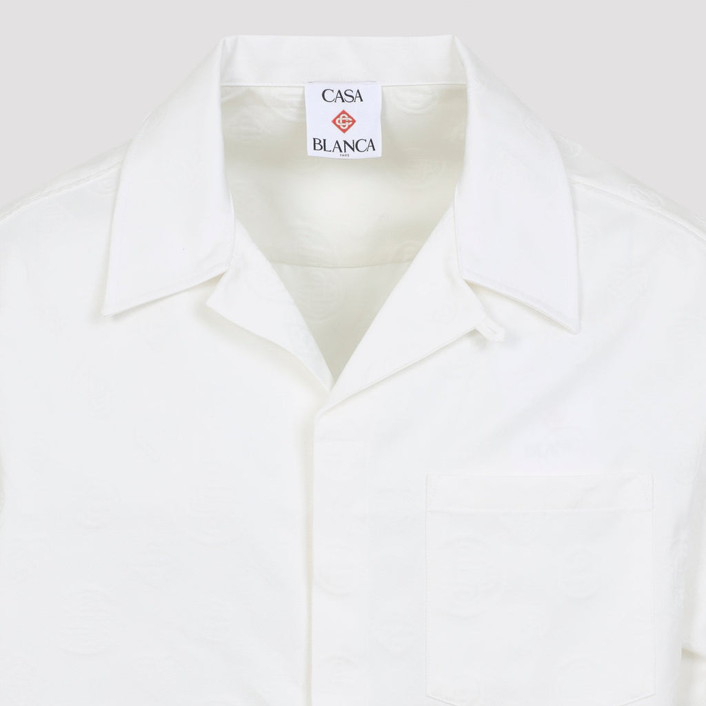 Casablanca Monogram Short Sleeves Shirt