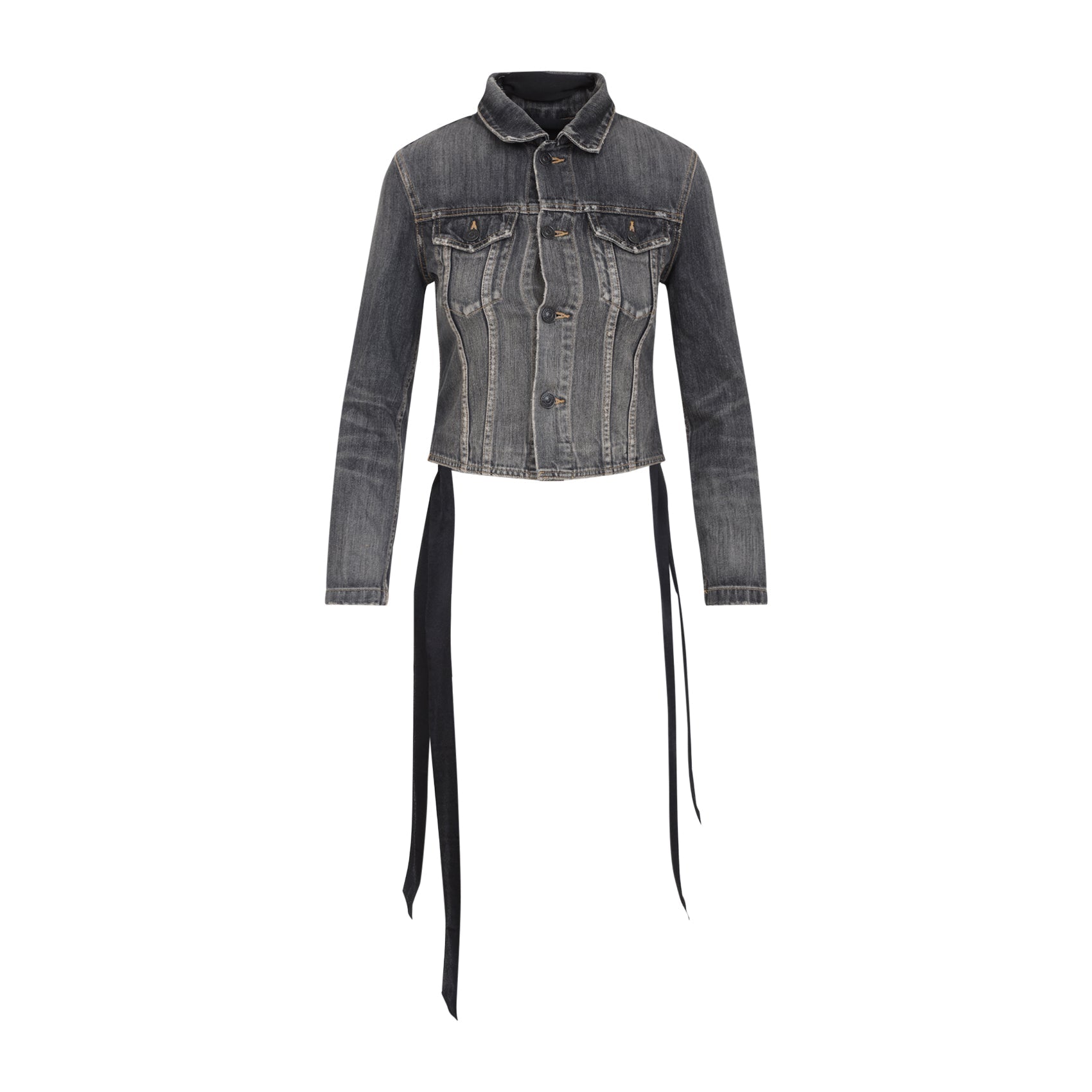Balenciaga Lace Up Jacket