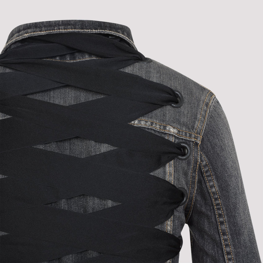 Balenciaga Lace Up Jacket
