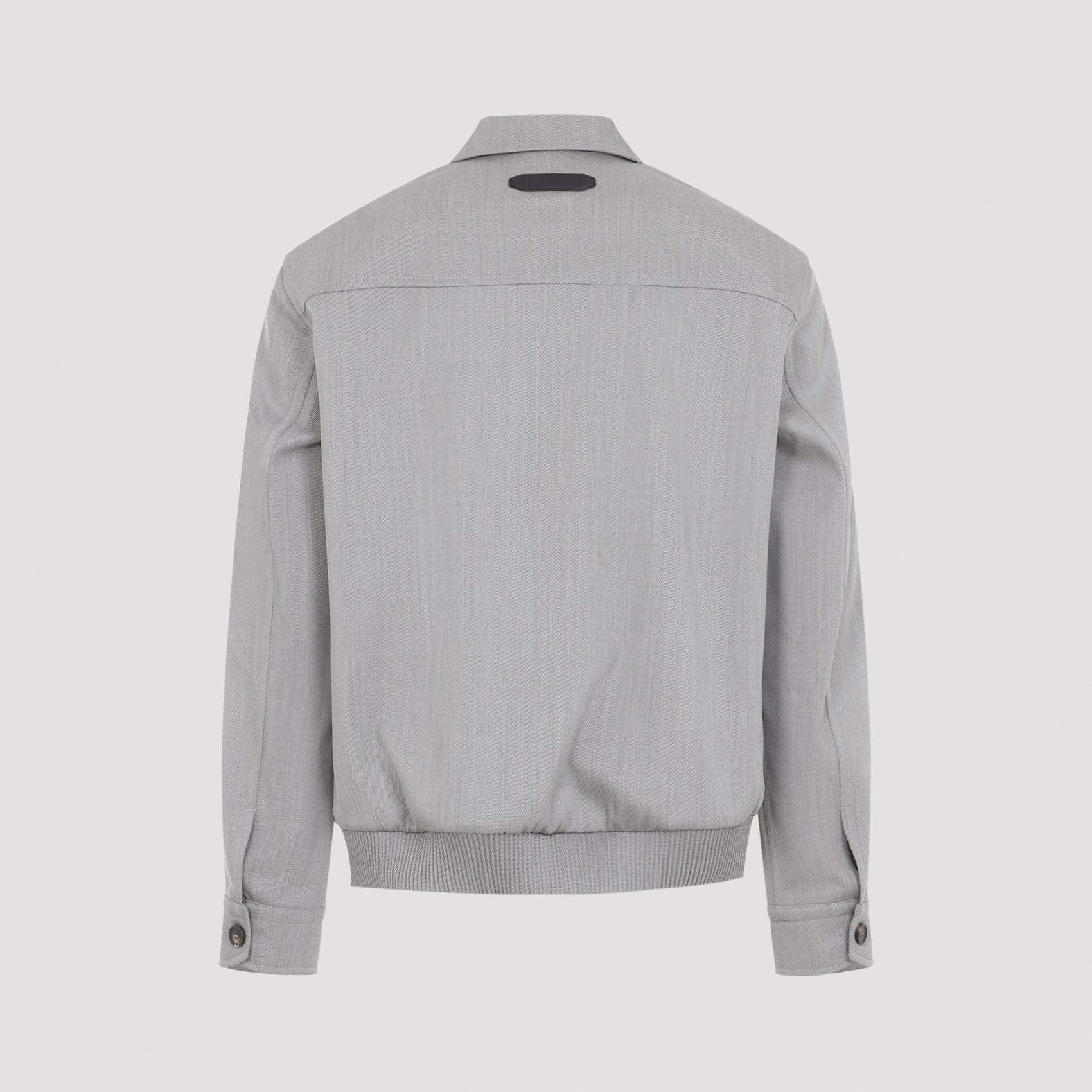 Brioni Zip Up Blouson Jacket