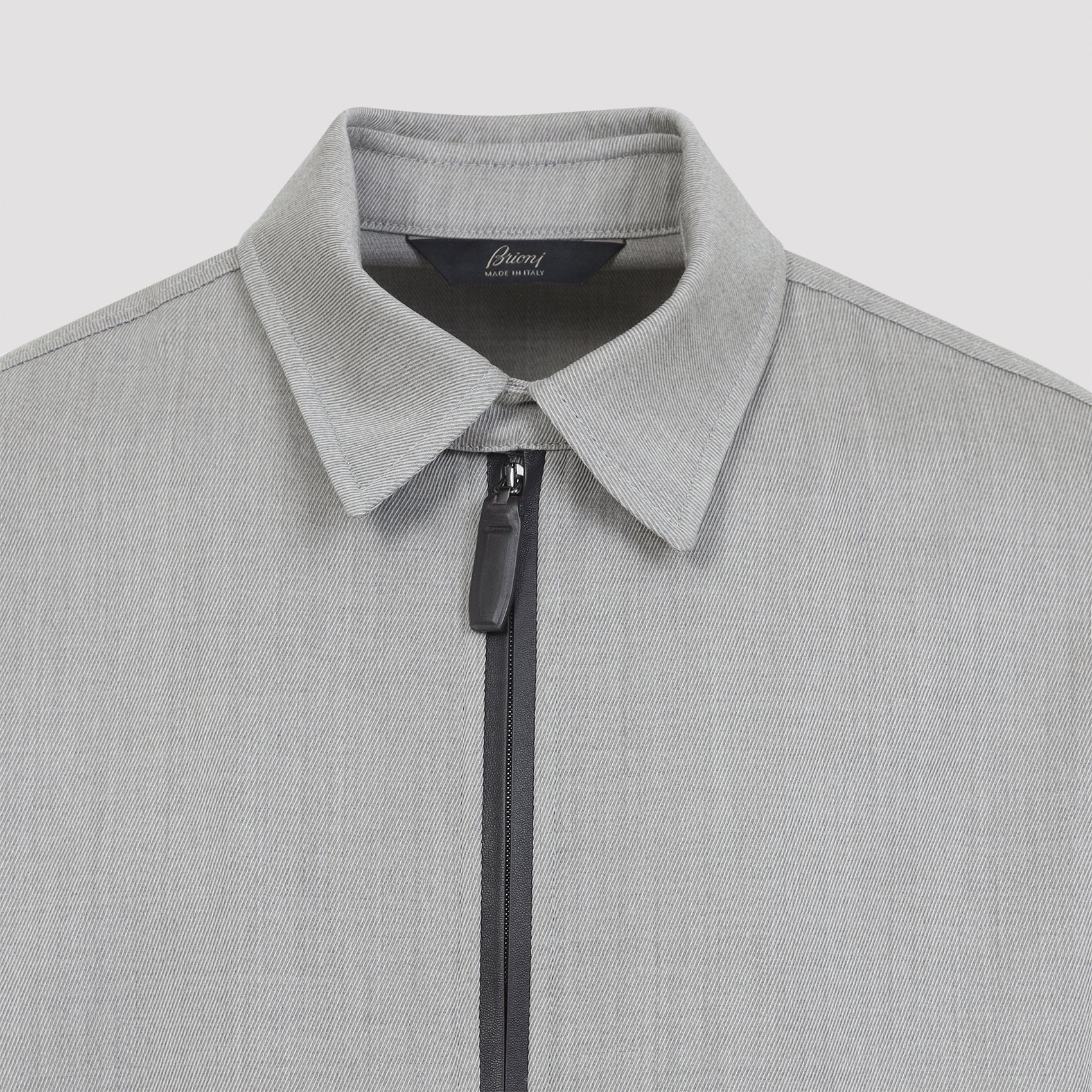 Brioni Zip Up Blouson Jacket