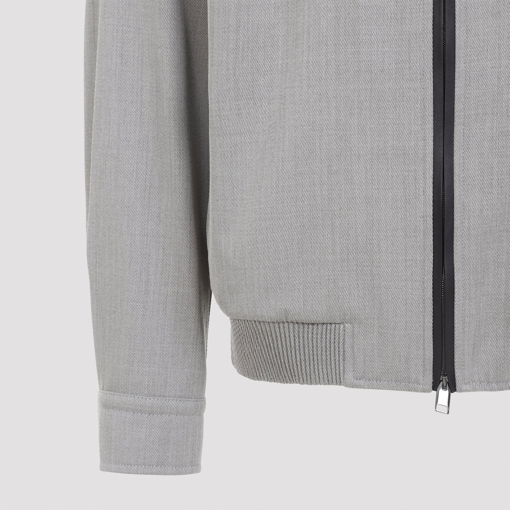 Brioni Zip Up Blouson Jacket