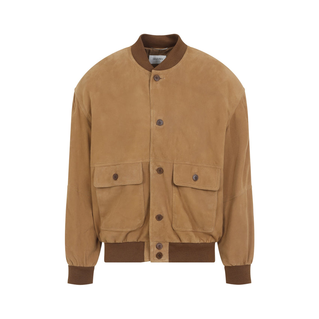 Saint Laurent Suede Jacket