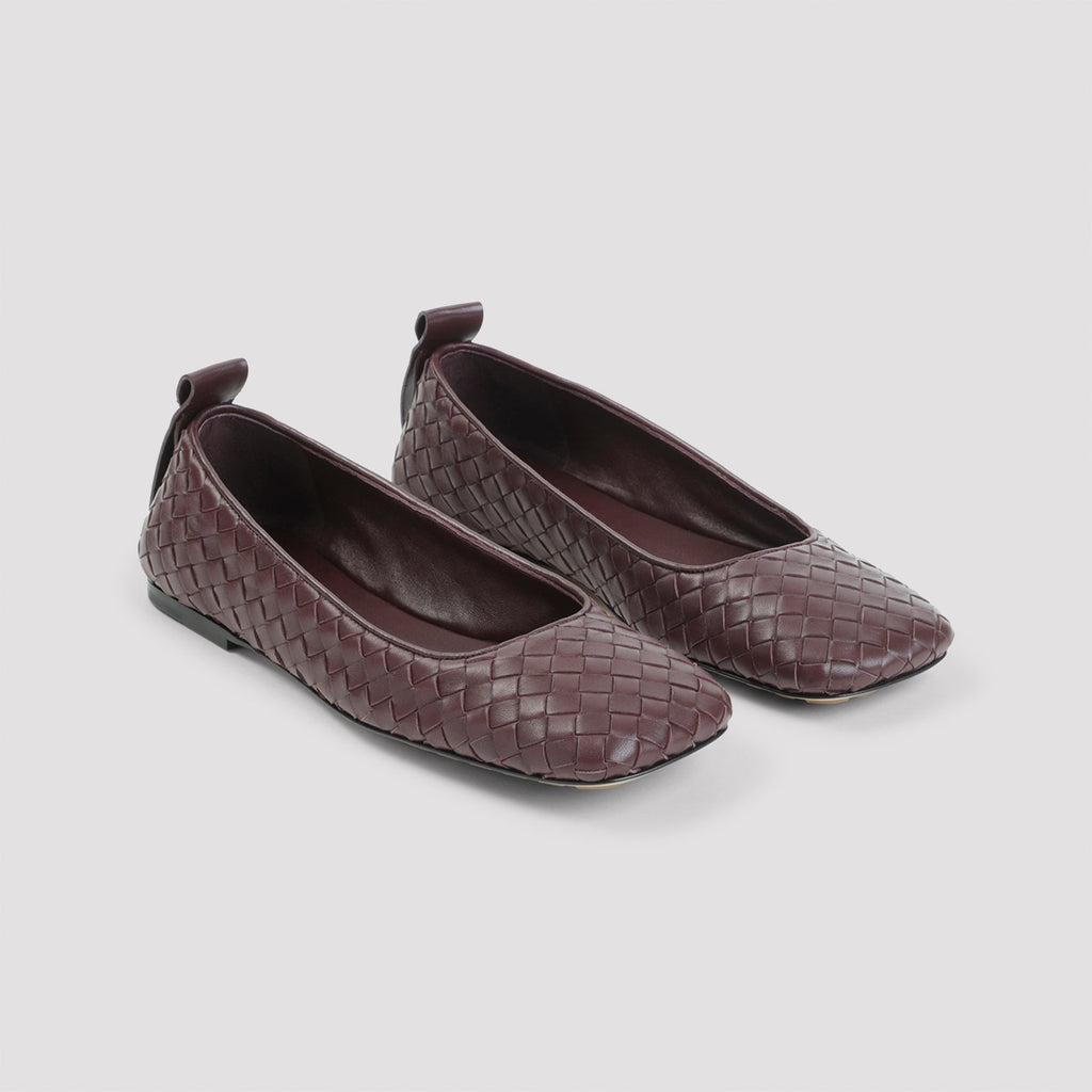 Bottega Veneta Charlotte Intrecciato Ballerina