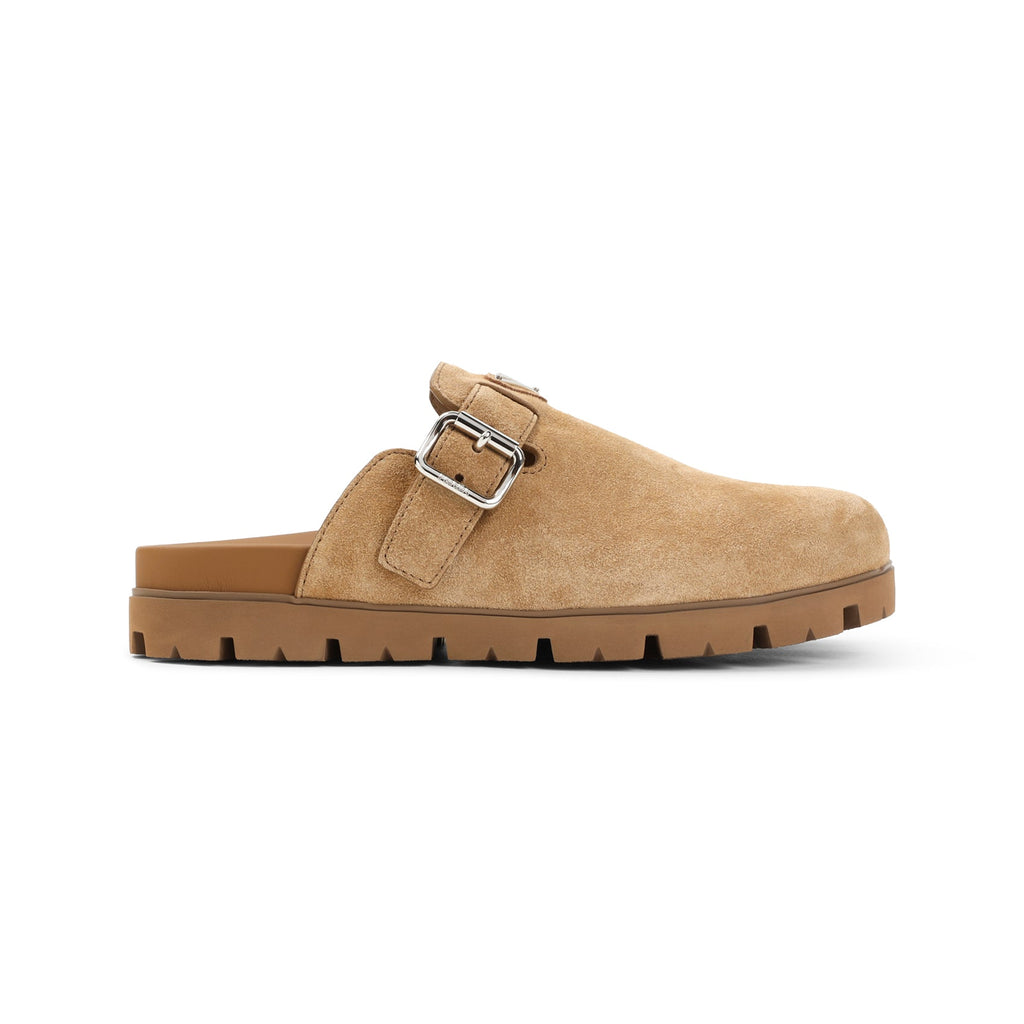 Prada Suede Sabot