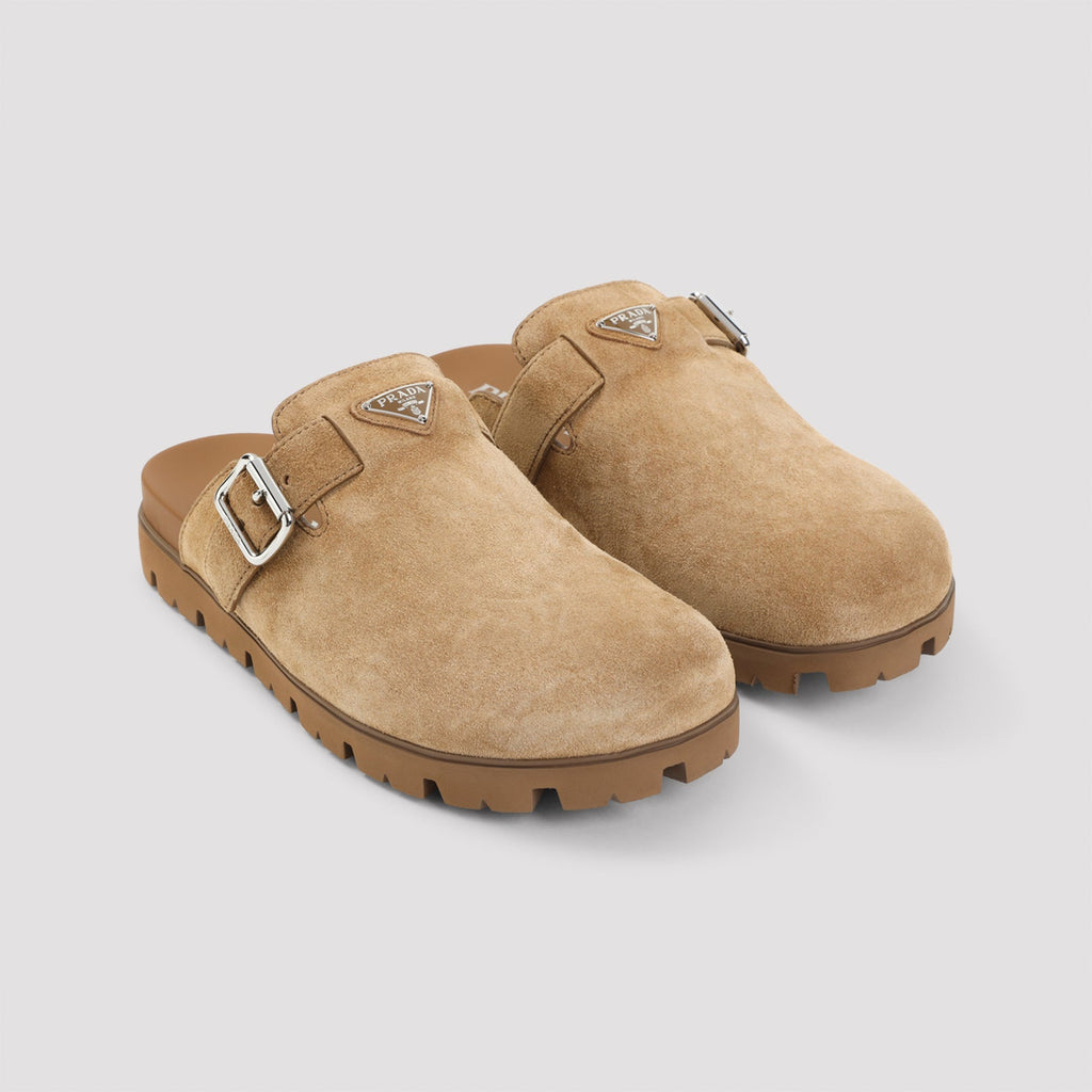 Prada Suede Sabot