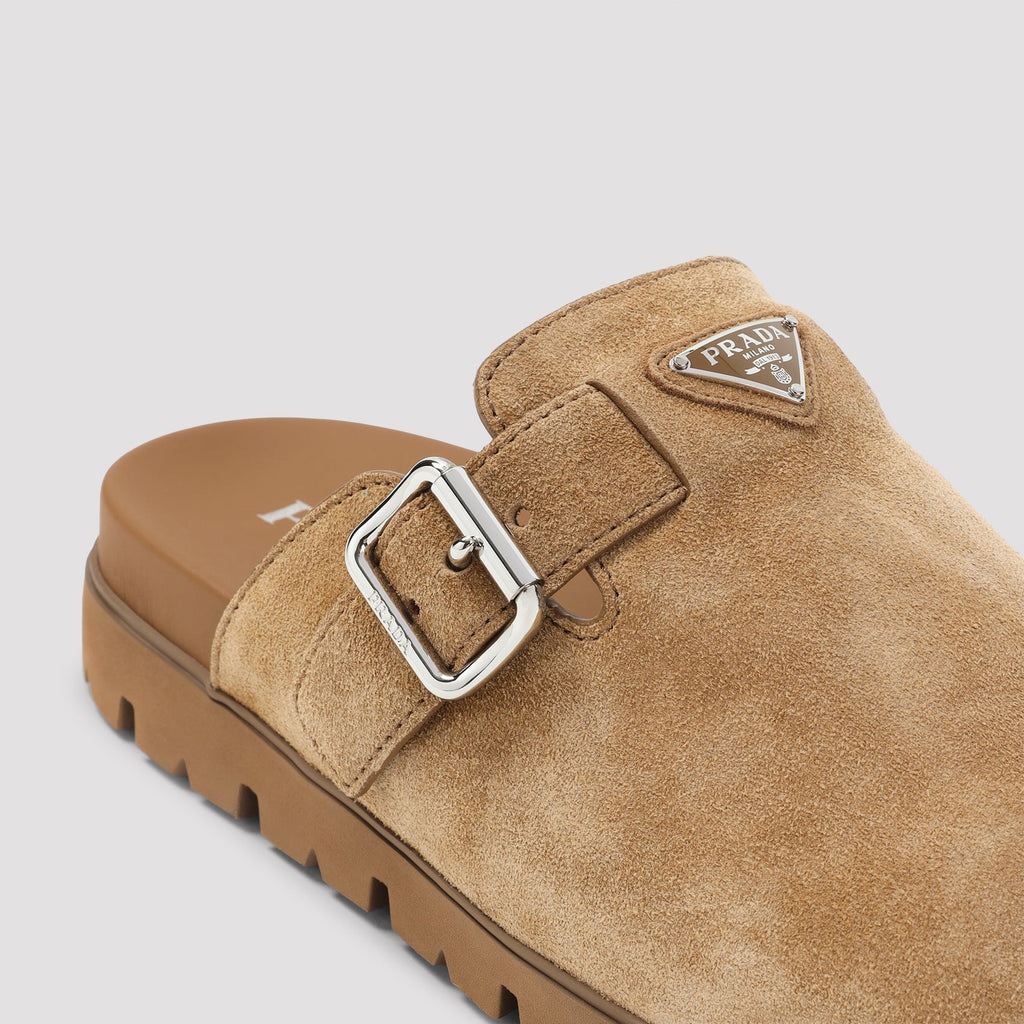 Prada Suede Sabot