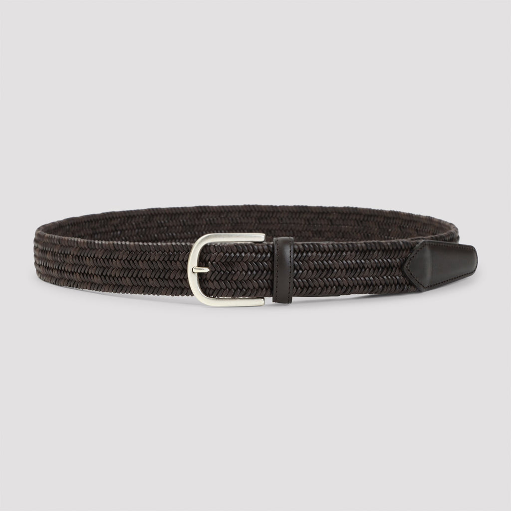 Canali Leather Belt