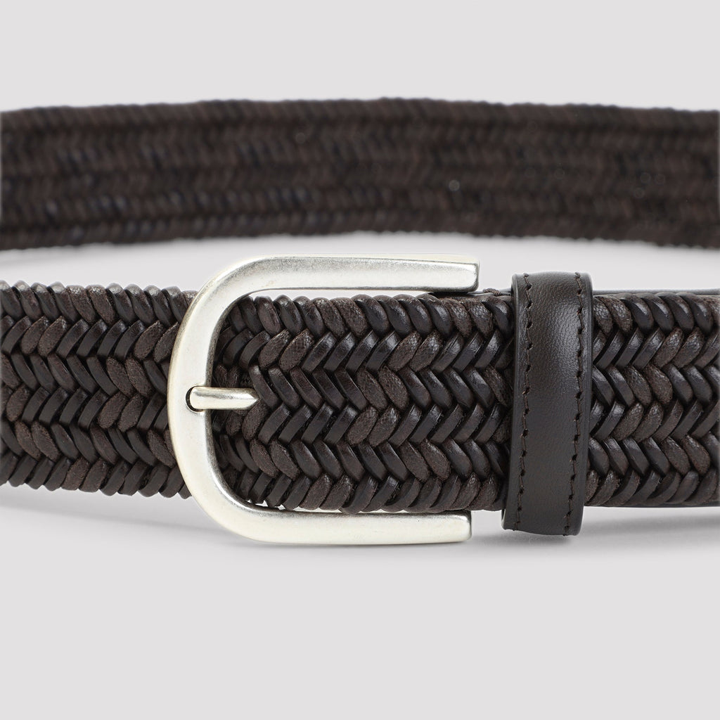Canali Leather Belt